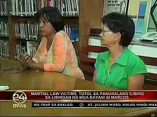 IF ANGELO REYES WAS BURIED AT LIBINGAN NG MGA BAYANI, WHY NOT FERDINAND MARCOS?