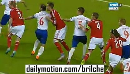 What a Save by Kasper Schmeichel _ Denmark vs Serbia 13.06.2015