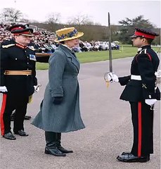 Sword of Honour Won by Naqvi in 2008 from Royal Military Academy Sandhurst