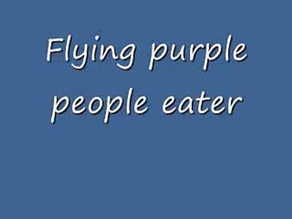 People Eater - Lyrics