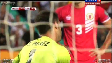 K.Bellarabi goal (GIB 0-4 GER)