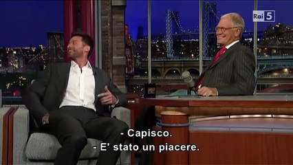 David Letterman Show - intervista a Hugh Jackman
