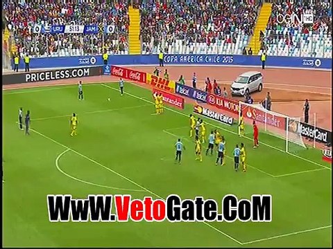 داريو رودريغز يتقدم بالهدف الاول اوروجواى فى جامايكا