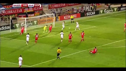Goal  André Schürrle - Gibraltar 0-5 Germany - 13-06-2015