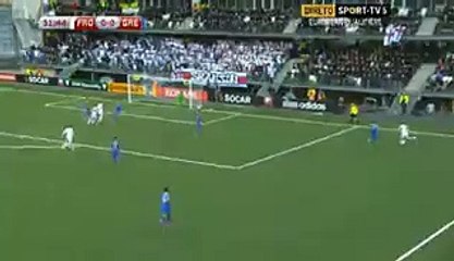 Brandur Olsen Goal Faroe Islands 2-0 Greece 13.06.2015