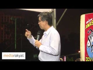 Tian Chua: Kerajaan Mahu Berunding Dengan Amerika Syarikat Tanpa Bertanggungjawaban Kepada Rakyat