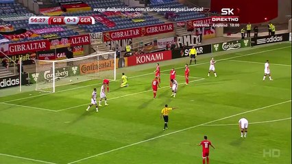 Karim Bellarabi Goal 0:4 | Gibraltar vs Germany 13.06.2015