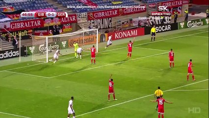 Max Kruse Goal 0:2 | Gibraltar vs Germany 13.06.2015