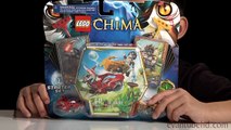 ANGRY BIRDS vs. LEGENDS of CHIMA! - LEGO Chi Battles Speedorz starter set Review set 70113