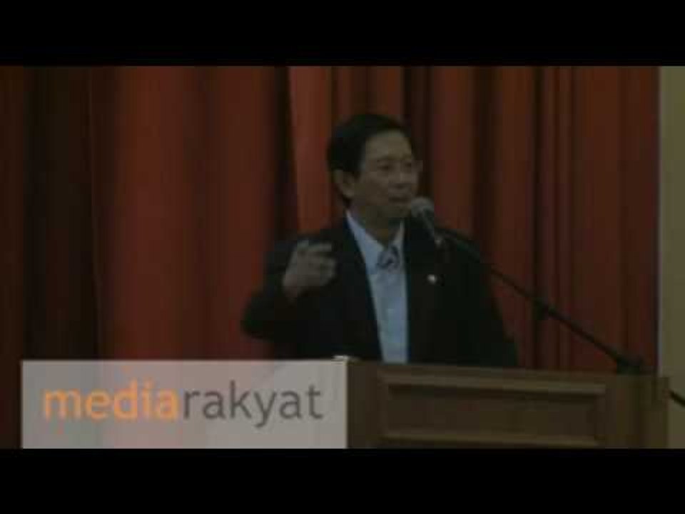 Mohd Nizar: New Politics vs Racial Politics (Part 2)