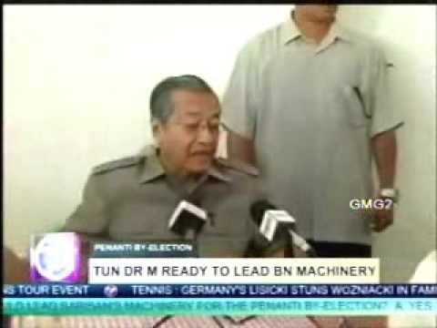 NTV7: 80% Told Tun Dr. Mahathir Not To Lead The Penanti By-Election Machinery
