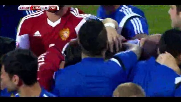 Armenia 2 - 3 Portugal Goals and Highlights 13/06/2015 - Euro 2016 Qualification