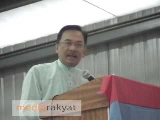 Bukit Gantang By-Election : Anwar Ibrahim 27/03/2009 (Part 1)