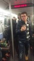 Man smacks the soul out of girl on the NY Subway