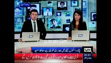 Harami Hafiz Saeed blame India and Modi for Peshawar Attack - This is best time to roast this pig.