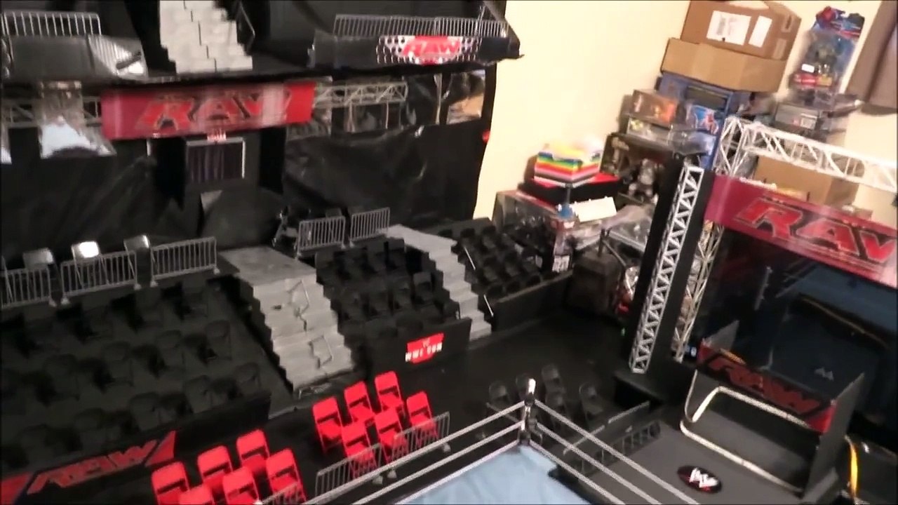 wwe raw arena playset