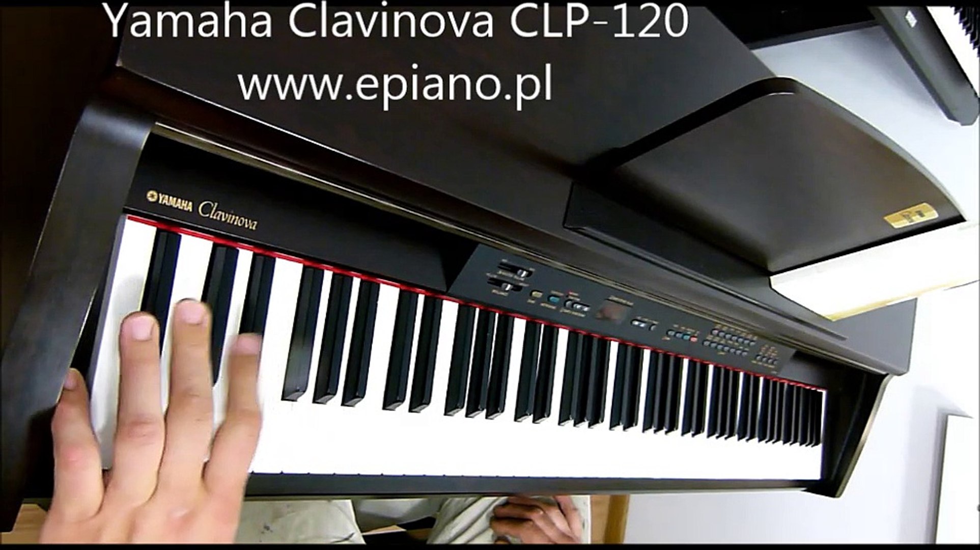 Clavinova CLP-120 test nasz - video Dailymotion