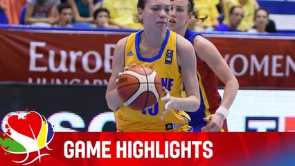 Ukraine v Romania - Game Highlights - Group A - EuroBasket Women 2015
