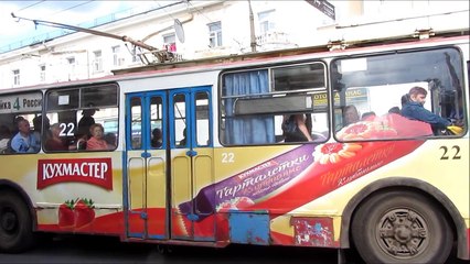 Trolleybuses in Tver, Russia