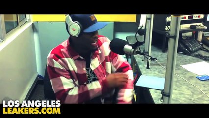 Casey Veggies "Round & Round" Freestyle @ Power 106 "The Liftoff" with DJ Sour Milk & Justin Credible, 04-04-2012