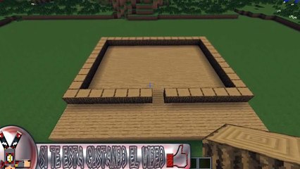 Minecraft-Casa Moderna De Madera /Facil / Tutorial 1.8.1