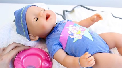 Baby Born Sleep With Me Baby Doll Cradle Miyo Cuna Bebés How To Sleep a Baby Doll Toy Videos