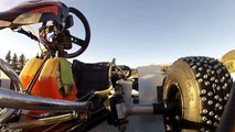 Ice Karting Film with a CRG kart powered by Rotax