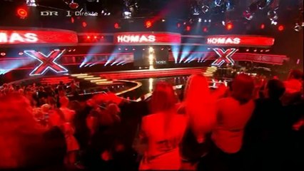 X Factor Denmark 2010 - Thomas synger Coldplay "Viva la Vida" - LIVE SHOW 1 [HQ]