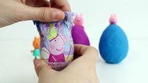 Peppa Pig Play-Doh Surprise Eggs Peppa Pig Toys Jueguetes de Peppa Pig Huevos Sorpresa de Plastilina