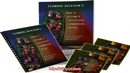 How to Become a Successful Commercial Actor Step By Step Sys... Reviews