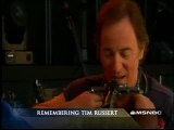 Bruce Springsteen 'The Boss' Pays Tribute To TIM RUSSERT