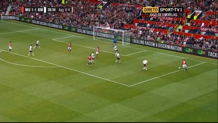 2-1 Dwight Yorke Goal - Manchester United vs Bayern Munchen Legends 14.06.2015