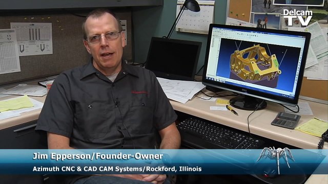 5-axis CNC Machining at Azimuth with PowerMILL and PowerSHAPE