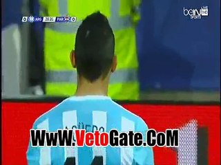 "اجويرو"يتقدم بالهدف الاول الارجنتين فى أراجواى