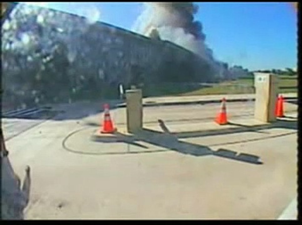 911 Entire Pentagon Footage with missile impact never shown to public video 2