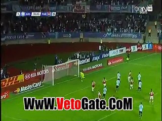 "ميسى"يتقدم بالهدف الثانى لـ الارجنتين فى باراجواى