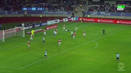 Messi Goal 2:0 | Argentina vs Paraguay 13.06.2015