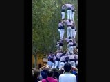 Castellers (Human towers) Festa major de Sants 2011