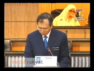 Dewan Rakyat 04/12/2008 Part 2