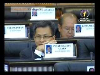 Dewan Rakyat 10/11/2008 Pt 1