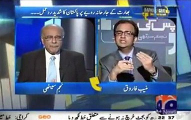I didn't like PTI's response to India's threats - Najam Sethi