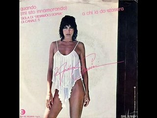 Nadia Cassini   A Chi La Do Stasera