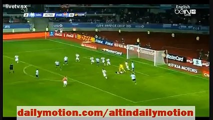 Di Maria Gets Injured | Argentina 2:0 Paraguay