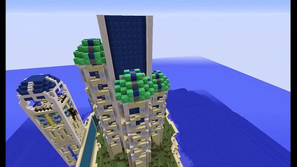 Minecraft Atlantis Castle Build Timelapse (The lost Kingdom)
