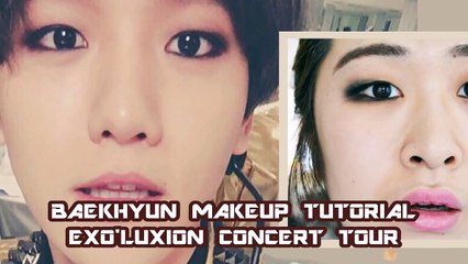 EXO Baekhyun Exo'lution Concert Tour Eye Makeup Tutorial