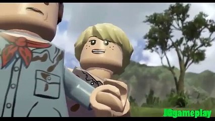 LEGO Jurassic World Walkthrough ep.5 gameplay PC /Ps4 / Xbox One / Jurassic World Filme completo