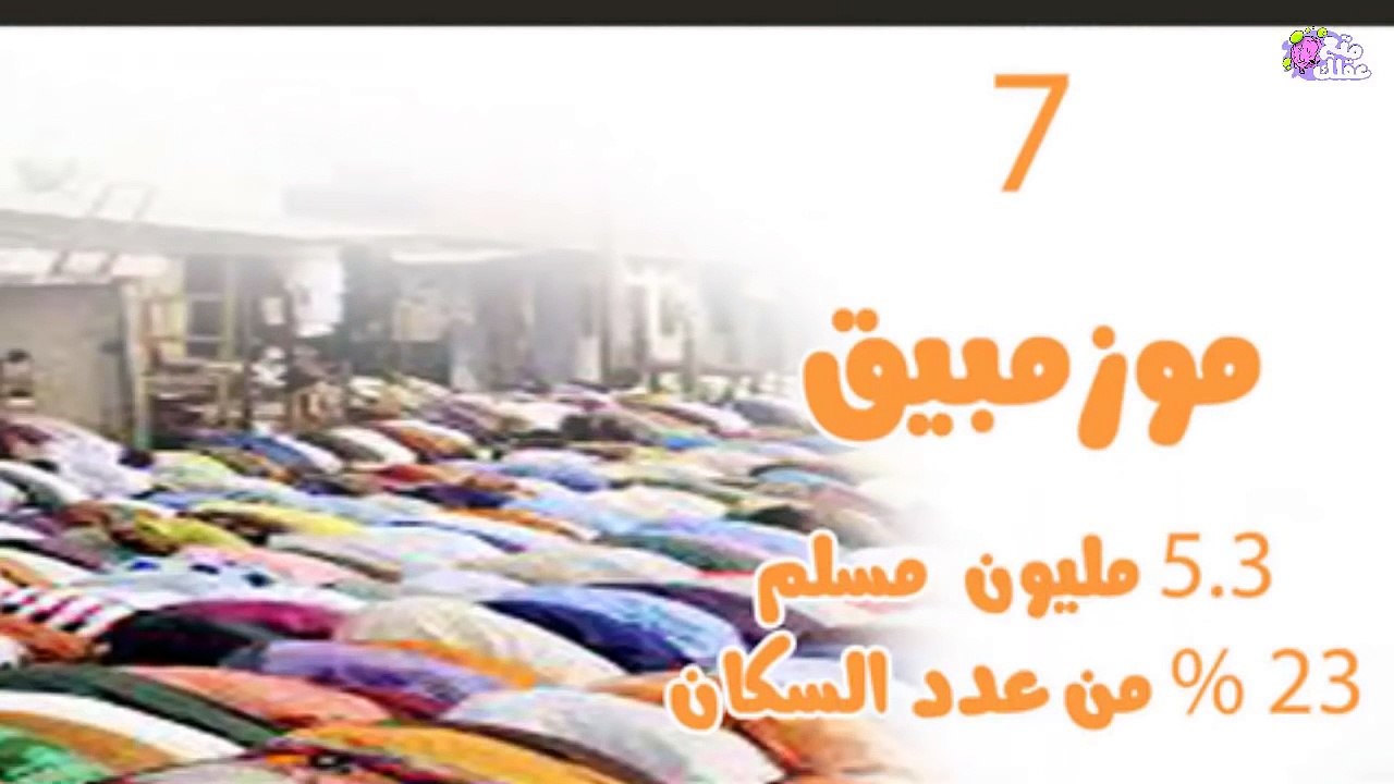_اكثر 10 دول بها مسلمين وليست إسلامية__