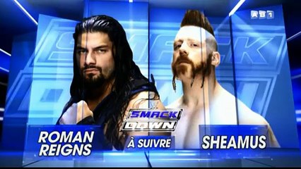 AB1 SMACKDOWN ROMAN REIGNS VS SHEAMUS