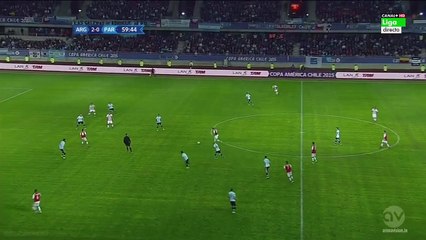 Nelson Valdez Goal 2:1 | Argentina vs Paraguay 13.06.2015