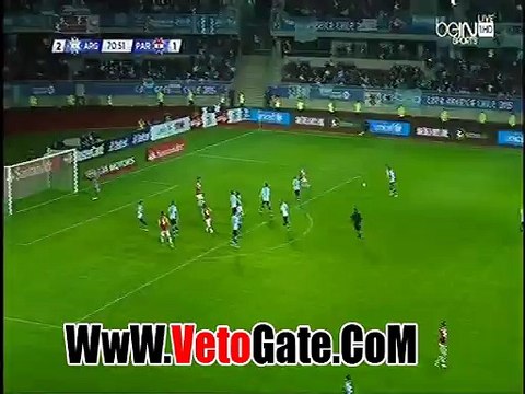 فالديز يهدر فرصه التعادل اراجواى امام الارجنتين